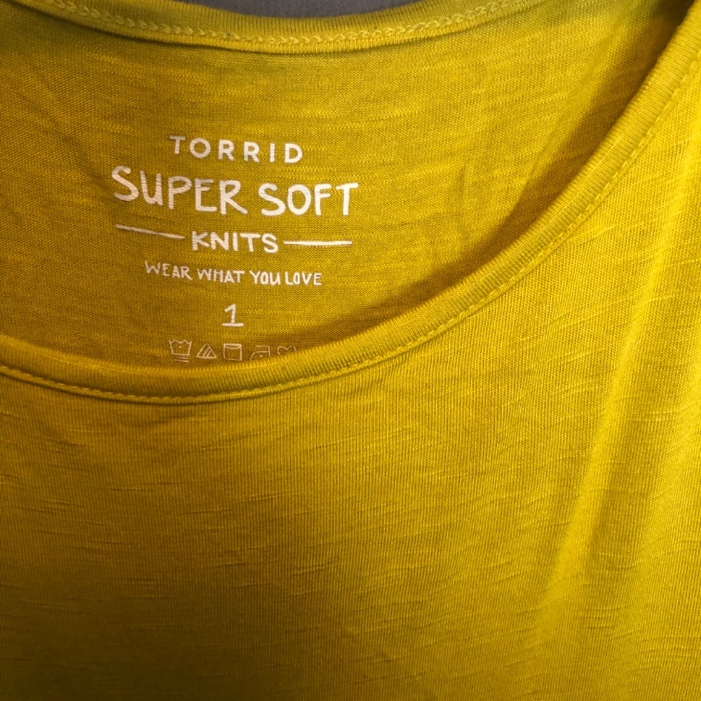 Torrid Super Soft Flutter Sleeve Top - image 2